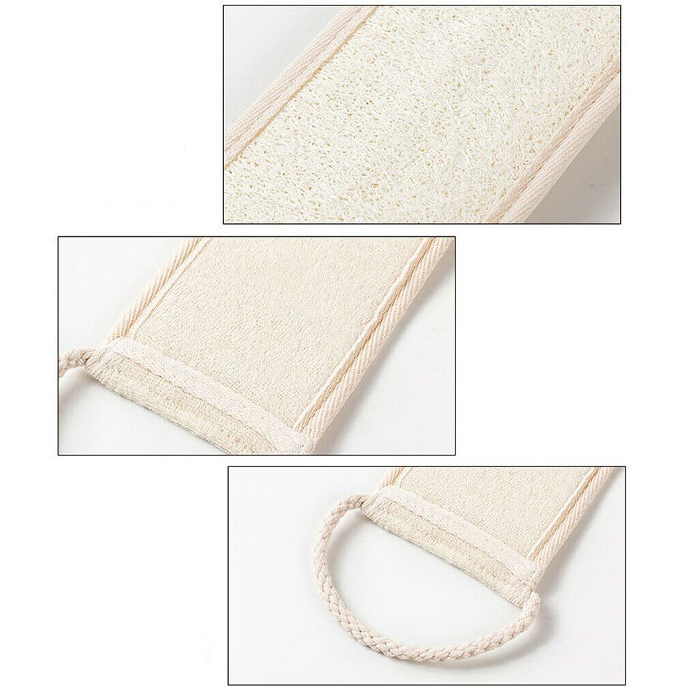 Bathing Accessories Soft Loofah Deep Clean Back Scrubber Bath Strap Shower Brush Massage Brush
