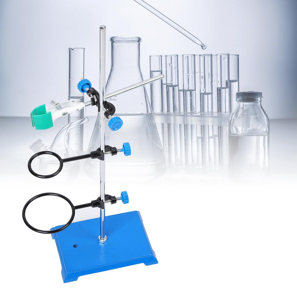 Лабораторная железная стойка, набор металлических изделий, лабораторная подставка для экспериментов с зажимом для реторты