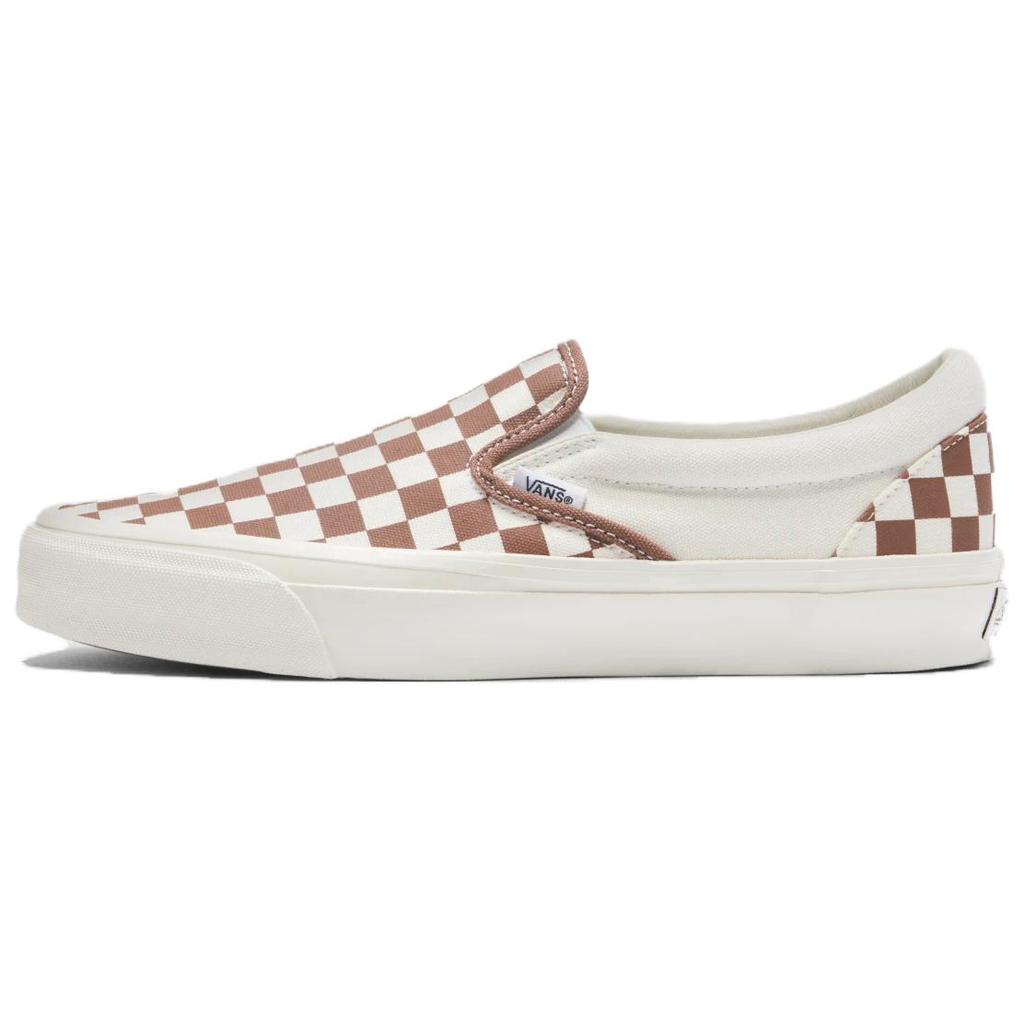 Slip-On Premium Vans 98 'Checkerboard - Coffee Brown' VN000CSECFF