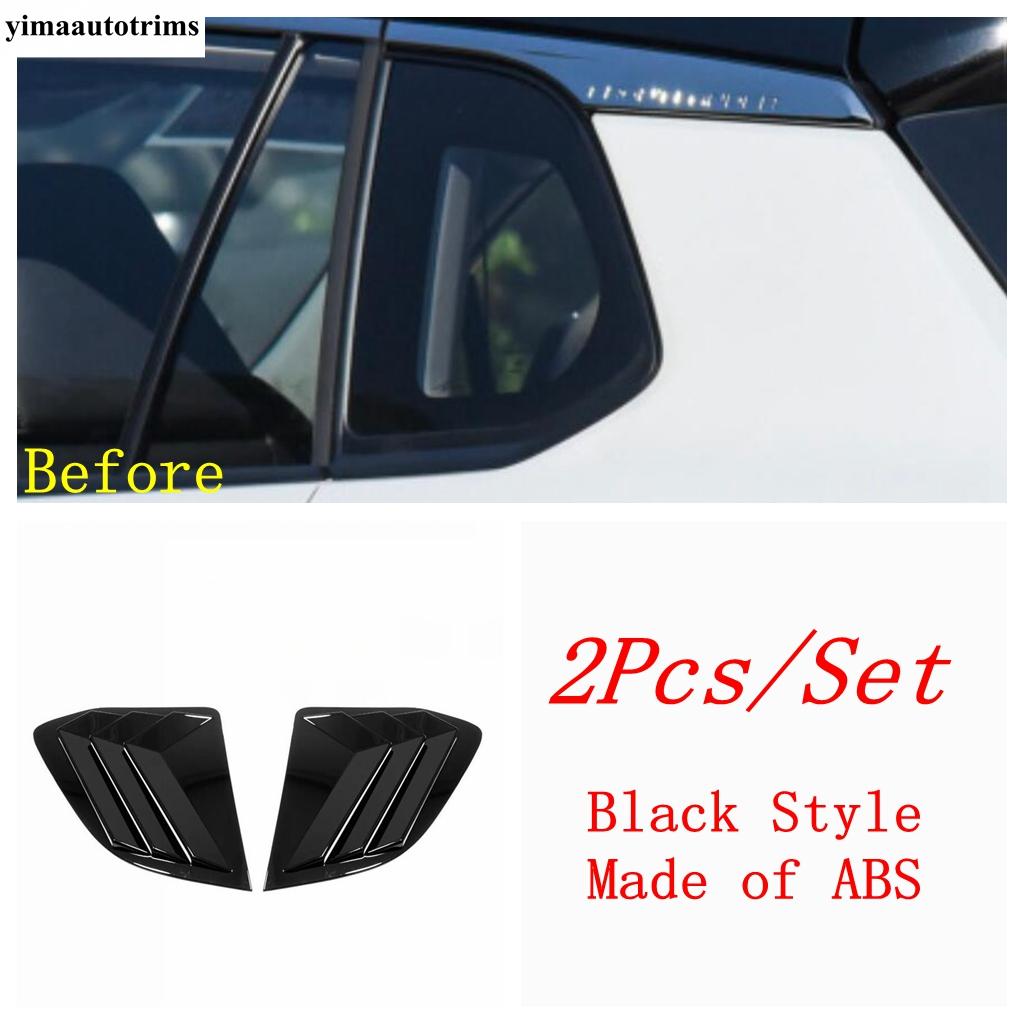 Rear Window Louver Shutter Sun Shade Side Vent Panel Decoration Cover Trim Accessories For Toyota Corolla Cross XG10 - 2025