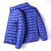 Men's Lightweight Ultralight Windproof Down Jacket - Plus Size, Warm, Sporty, Casual Outerwear for Spring, Autumn, Early Winter