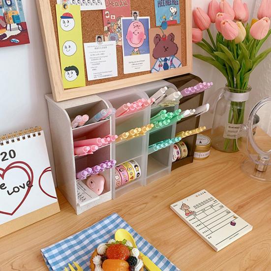 Держатель для ручек Компактный пластиковый органайзер для инструментов большой емкости для дома