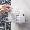 2Pcs Floating Shelves Wall Mounted Storage Rust-proof And Easy To Clean with Black Metal Frame for Bathroom Bedroom Kitchen