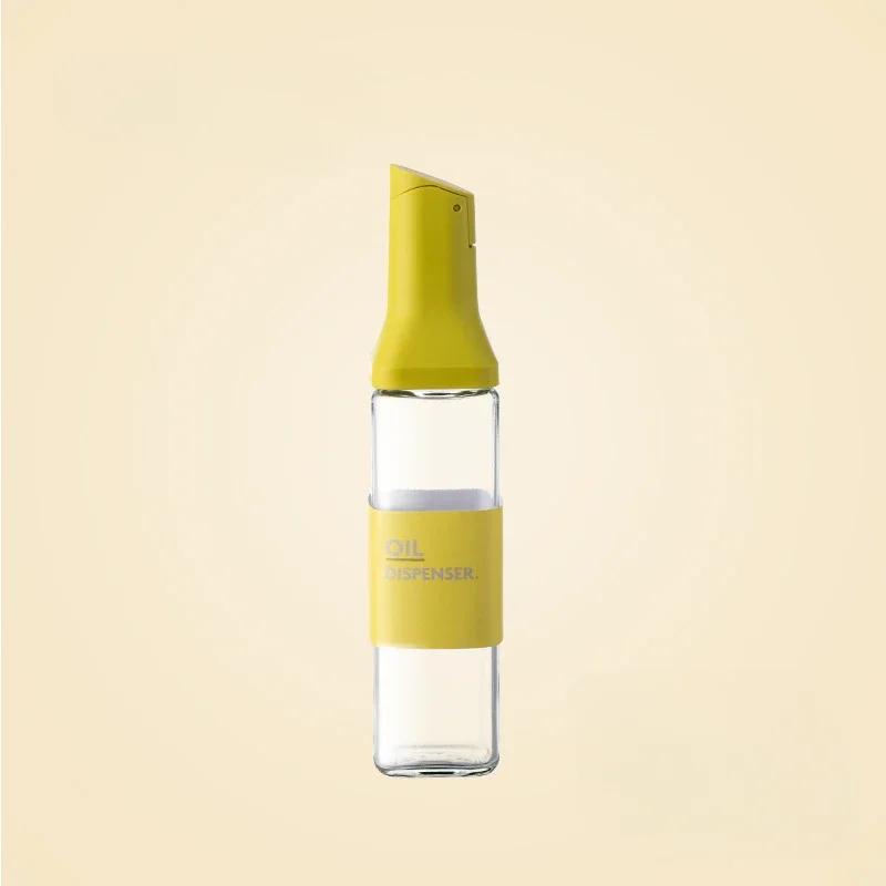 Премиальная стеклянная бутылка для масла, герметичный кухонный контейнер для хранения оливкового масла, соевого соуса, жидкости, дизайн без капель