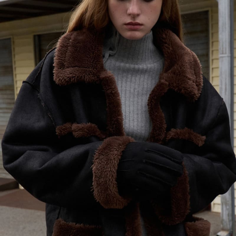 Ouie Перчатки Rough Mustang Черные OU1510