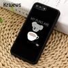 Krajews Funny Animal The koala Phone Case Cover For iPhone 17 Air 16 15 14 plus 11 12 13 pro max coque Shell Fundas