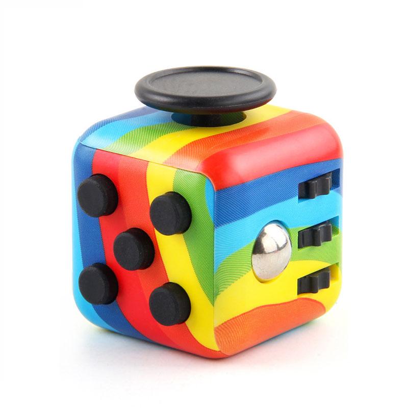 Fidget Cube Decompression Toy 3.4Cm Antistress Games Toys For Kids Adults Autism Adhd Antistress Anxiety Stress Relief Cu