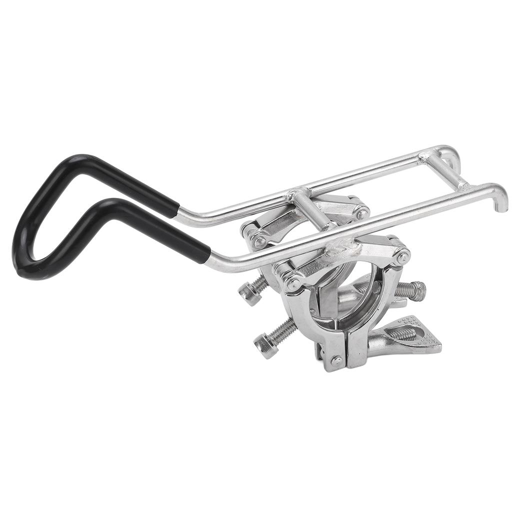 Boat Fishing Rod Holder 316 Stainless Steel Double Clamp Adjustable Rack for Yacht Speed Boats