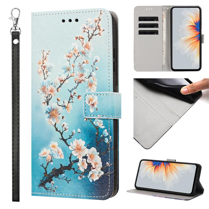 Чехол с рисунком «Закат» для Xiaomi Redmi Note 15/Note 14/Note 13 Pro+ Кошелек Кожаный Чехол-Обложка