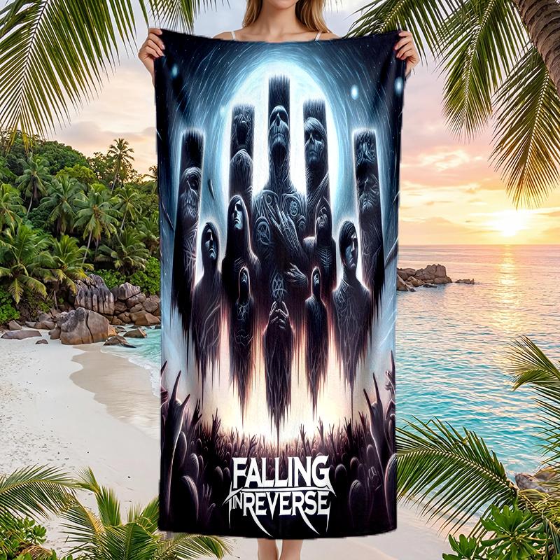 Reverse Fashion Beach Towel: Ideal for Summer Adventures Soft, absorbent and quick drying suitable for swimming and bathing