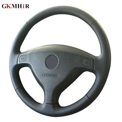 Черный чехол на руль автомобиля из искусственной кожи для Opel Zafira A 1999-2005 Buick Sail Opel Astra GH 1998-2007, чехол на колесо