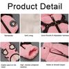 Pet Dog Coat with Harness, Winter Dog Coats, Fleece Dog Jacket, Waterproof Puppy Costume, Cold Weather Thick Dog Clothes, for Small Medium Dogs
