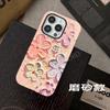 Хит продаж прозрачный чехол для телефона iPhone11promax с матовой пленкой и жесткой основой, с изображением трехмерной масляной живописи цветов