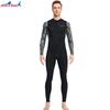 Men's Sun Protection Quick-Dry Lycra Diving Suit: One-Piece Long Sleeve & Pants for Snorkeling, Surfing, and Jellyfish Protection