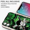 Чехол-бампер One Piece Красный Зеленый Крутой для Apple iPhone 17 Pro Max 15 Air 13 Mini 7 8 11 XS XR 12 Plus 16
