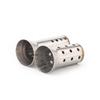 Motorcycle Parts Exhaust Pipe Muffler Compatible with HONDA 51mm Honeycomb Low Tone Noise Reduction Plug for Large Displacement