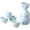 Sake Drop X D7 X Arita Made In Japan Ale-net Set, Hand-Painted Design, W7.8 H15.5cm, Porcelain, Ware,