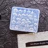 Beach Themed 3D Silicone Nail Mold Seashell Starfish Conch Design Template for Home Salon Gel Manicure Nail Art