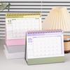2025 Mini Desk Calendar Daily Planner Flip Calendar To-Do List Memo Pad