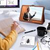 Для TCL Nxtpaper 14 14,3-дюймовый кожаный чехол для планшета с текстурой кожи