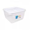 Cuisine Large Square Food Box White Lid 15L