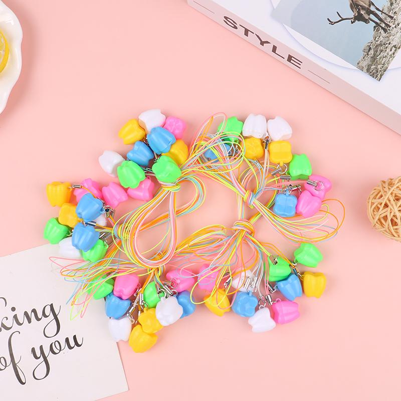 50 шт. Коробка для молочных зубов в форме зуба, контейнеры для хранения молочных зубов, детский органайзер для молочных зубов, контейнер, подарочная коробка на память для ребенка