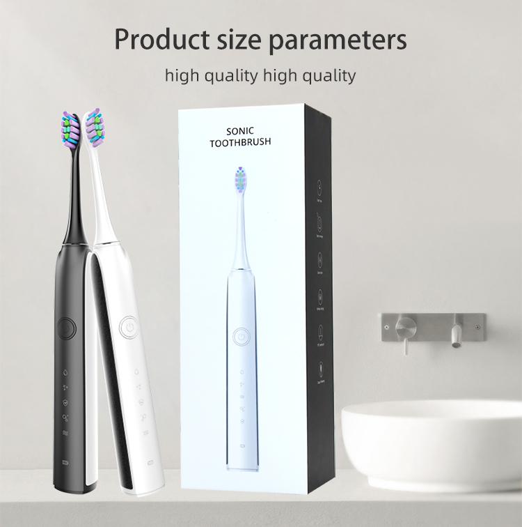 Baolijie SN302 Intelligent Electric Toothbrush Acoustic Wave Type with Dupont Soft Hair for Adults