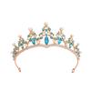 Rhinestone Queen Crown Baroque Vintage Bridal Tiara Halloween Party Wedding Hair Accessories  Party