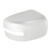Front Right Side Door Wing Rearview Mirror Cap Cover With Turn Signal Light Hole Fit for Jeep Renegade BU 2015- White ABS
