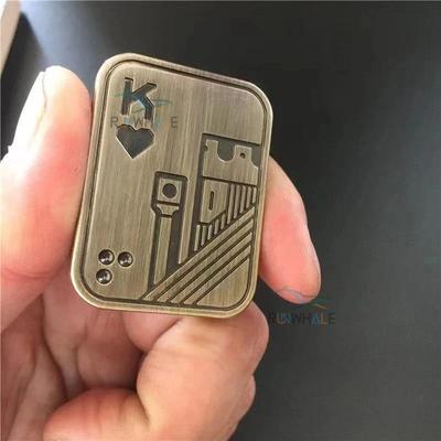 EDC Push Slider Metal Fidget Антистрессовые игрушки для взрослых Finger Spinner Poker Relief Anxiness Toy Портативные игры Pop Magnetic Slider