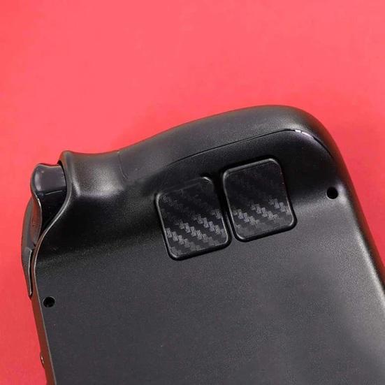 6Pcs/Set Touchpad Protective Sticker Compatible for Steam Deck Waterproof PVC Game Console Trackpad Protector Textured Skin Gaming Accessories