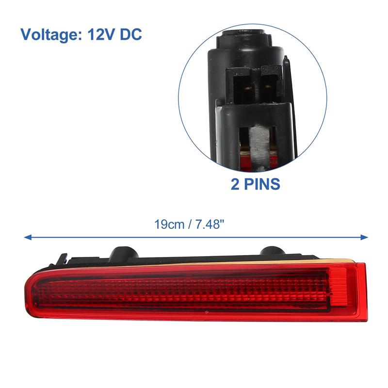 2 шт. Светодиодный дополнительный стоп-сигнал для Vw T5 T6 Transporter Caravelle 2003-2015 7E0945097E 7E0945097F 7E0945097J