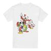 Disney Mens Mickey & Friends Fairy Lights Christmas T-Shirt