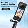 Open Side Design Sports Camera Frame PC Material Cover for Insta360 X4 X5 Travel Vlogging