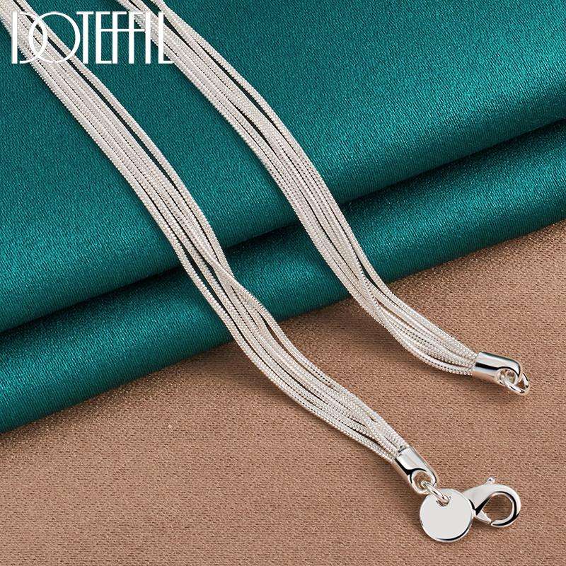 Ожерелье-цепочка в виде морской звезды и змеи из стерлингового серебра 925 пробы, очаровательный подарок, модные украшения