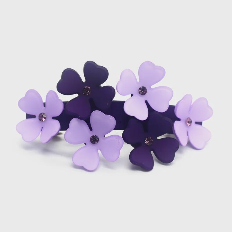 Корейская элегантная заколка-цветок: Универсальный акриловый головной убор для взрослых