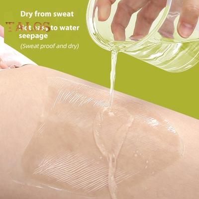 30/50 шт. V-образные невидимые пластыри для бедер, подтягивающие кожу, укрепляющие, против натирания, водонепроницаемые прозрачные пластыри для ног и тела