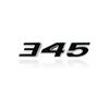 1Pc Metal 3D Car Sticker 392 345 6.4L Emblem Car Fender Side Sticker Rear Trunk Bumper Tail Sticker For Hemi Charger Challenge
