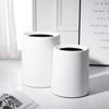 Nordic Creative Simple  Trash Can Japanese Style Home Living Room Bathroom Uncovered Double Large Office Paper Bucket YHJ120507
