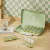 A Week Pill Dispenser Box Portable Sealed Pill Case Easy Open Medicine Storage Containers  Outdoor