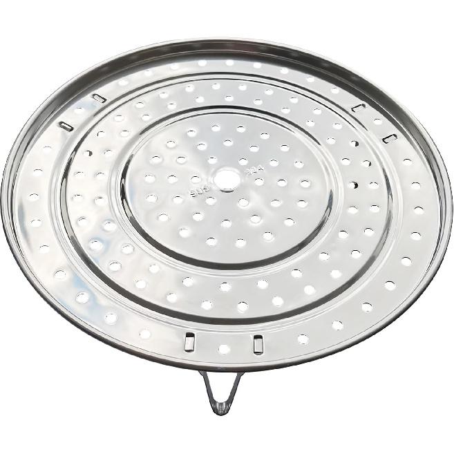 Steamer Rack, 11.81" / 30cm 304 Stainless Steel Removable Legs Multifunction Steaming Stand Holder Rack for Steamer Pot Pans