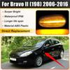Для Fiat Bravo II MK2 198 2006-2016 Светодиодный указатель поворота Динамический указатель Боковой габаритный огонь