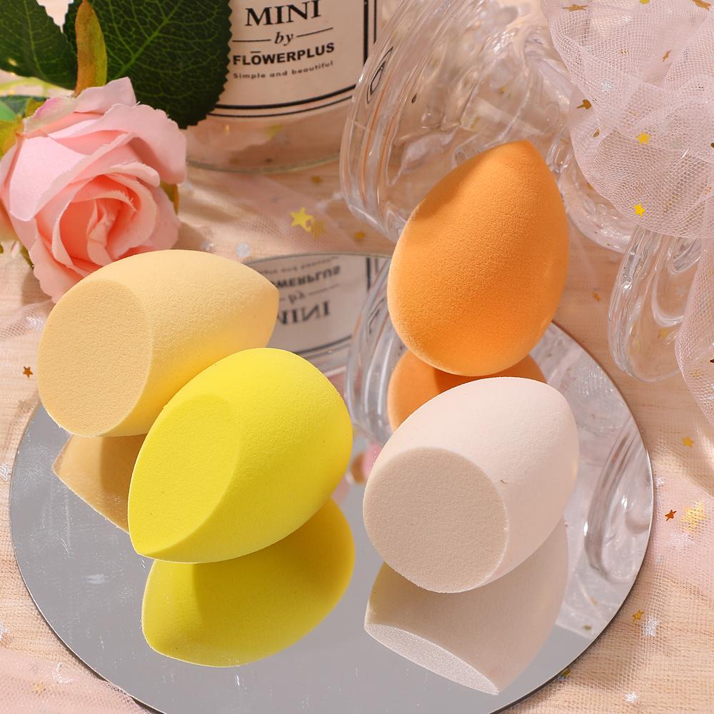 4pcs Women Makeup Blender Cosmetic Puff Makeup Sponge Foundation Powder Sponge Beauty Tools Make Up Accessories