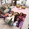 Ковер с принтом мультфильма Bratz Аниме ковер Декор для спальни Коврик для йоги Ковер для улицы Ковер для зоны Нескользящий ковер Подарок на день рождения