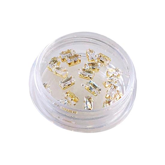 20 шт./кор. украшения для ногтей блестящие кубические цирконии блестящие стразы для ногтей ювелирные украшения для женщин