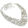 Moonstone Gemstone Handmade 925 Silver Jewelry Necklace 18" JCN484-108