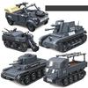 MOC Military Vehicles Building Bricks Hummers US Army Assault Car Blocks SpeciaI Police SWAT Team Soldier Tanks Model Gift Toys