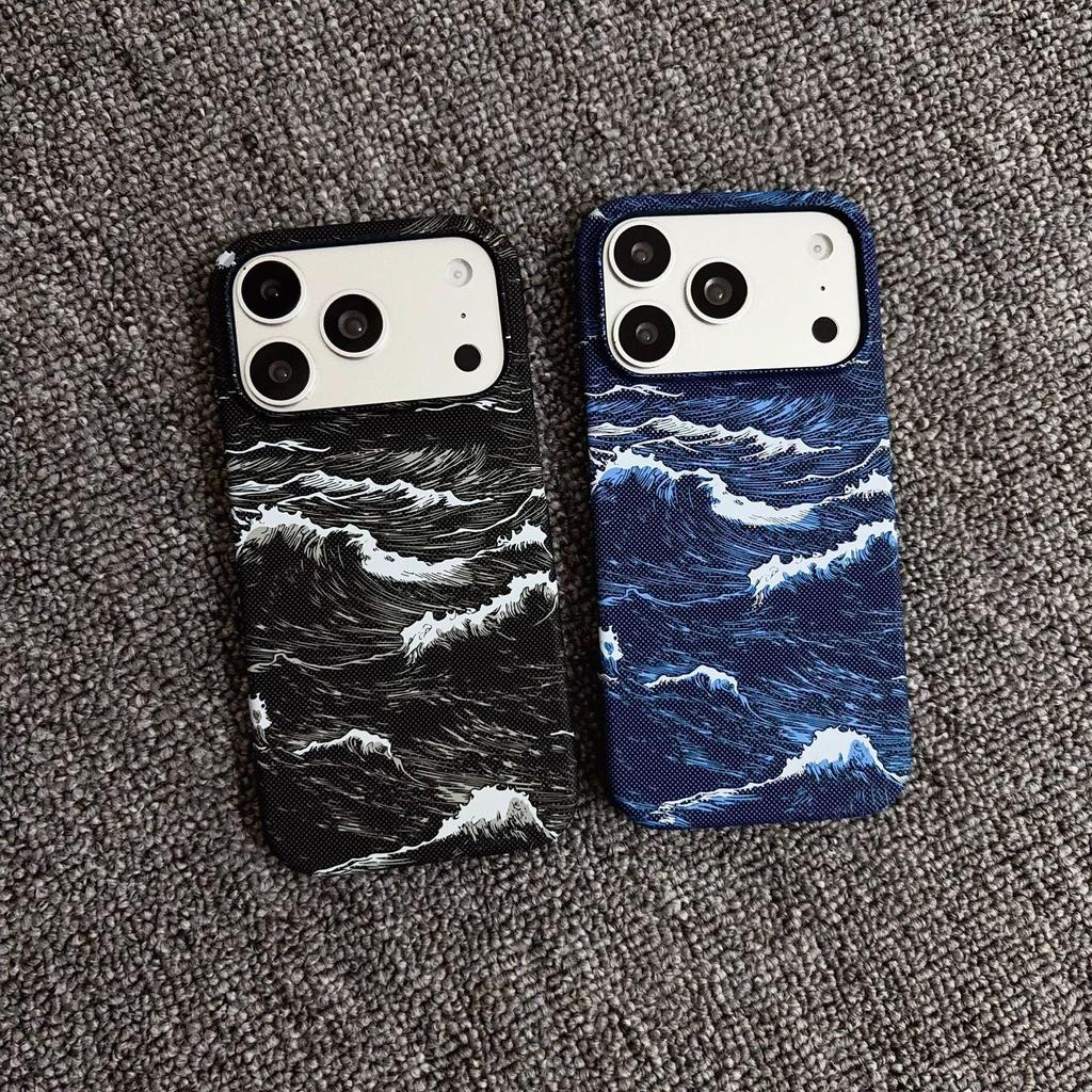 Магнитный ультратонкий ПК-кейс из углеродного волокна для iPhone 17 Pro Max - Дизайн с полуоберткой, деколь