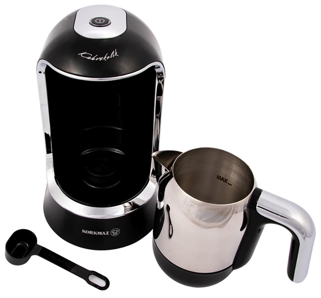 Korkmaz A860-07 Kahvekolik Coffee Machine Black