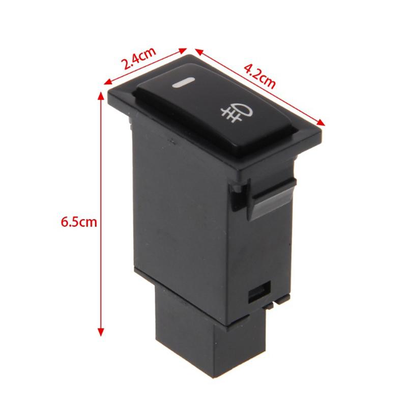 Кнопка включения противотуманных фар автомобиля, кнопка включения противотуманных фар заднего хода, 4-проводная кнопка для Camry Prius Corolla, переключатель противотуманных фар, DC12V